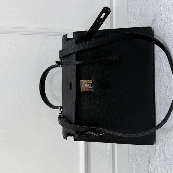 호미가 타조백 블랙 염색 명품 수선 후기 - 명품수선신사